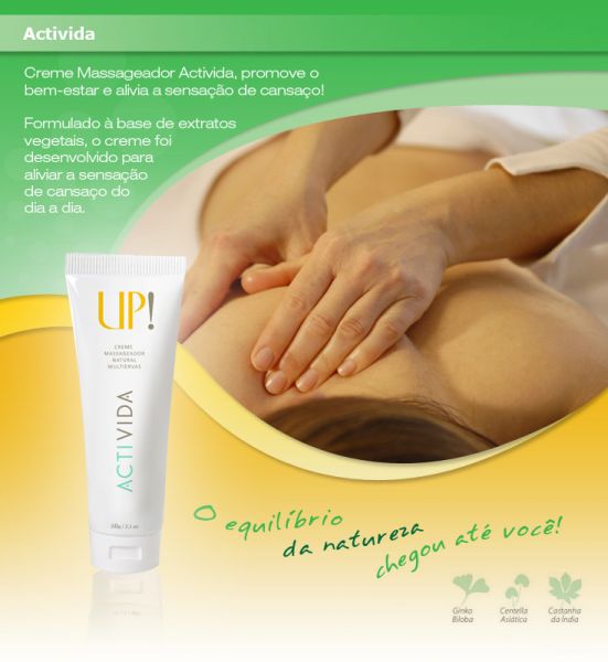 Activida creme massageador